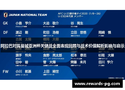 阿拉巴对阵曼城亚洲杯关键战全面表现回顾与战术价值解析影响与启示 阿拉巴对阵曼城亚洲杯关键战全面表现回顾与战术价值解析影响与启示